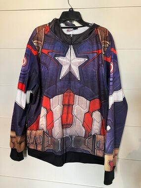 Marvel Avengers Logo Zip Hoodie - men’s XXL
